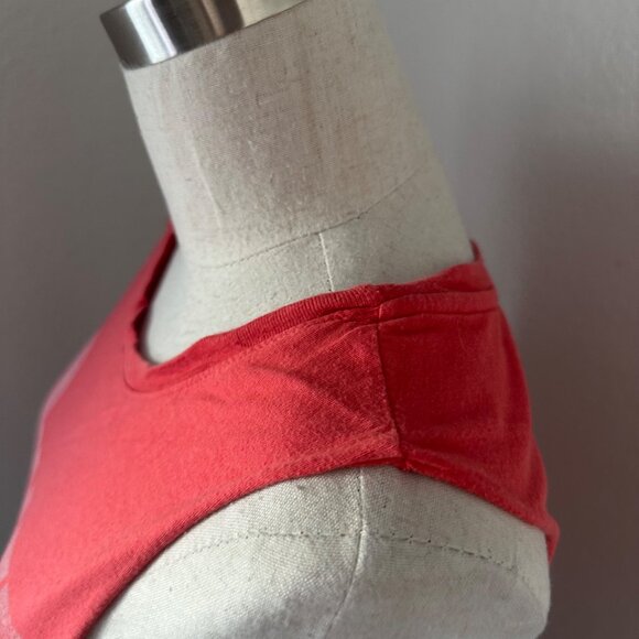 Daydreamer Bowie Ziggy Stardust Tour 72 Tank Top Crew Neck Cotton Blend Raw Edge - Picture 7 of 11